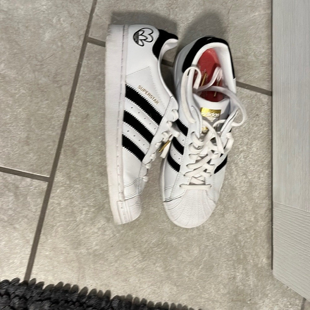 Black and white Adidas originals